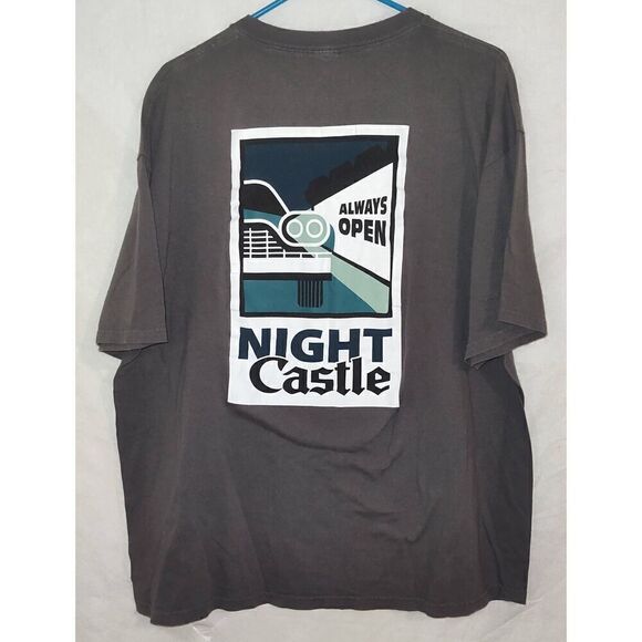 Vintage 2007 White Castle 2X Anvil T-Shirt Size Night Castle - Picture 3 of 6